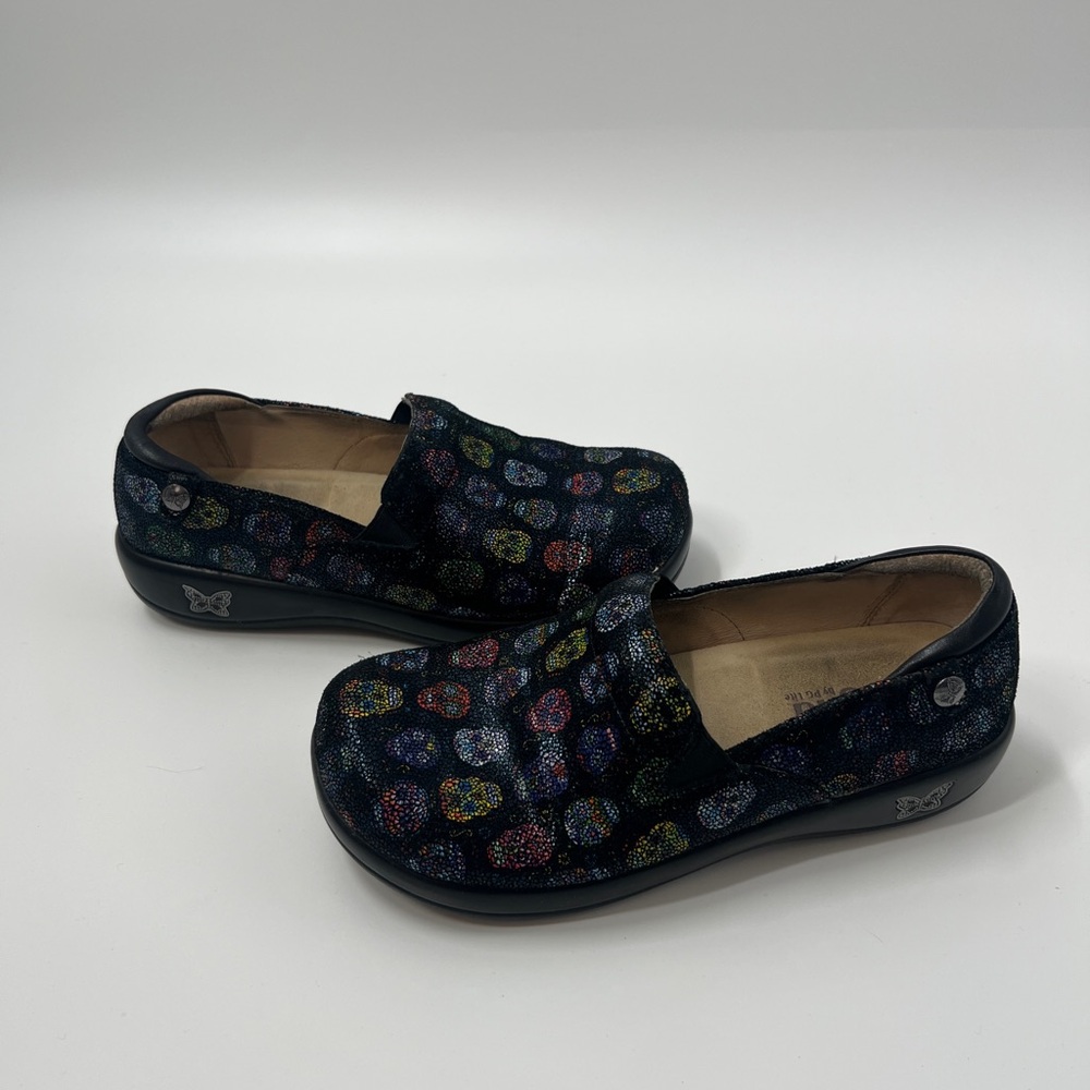 Alegria Keli PRO Sugar Skulls Dottie Womens Size 38 Shoes